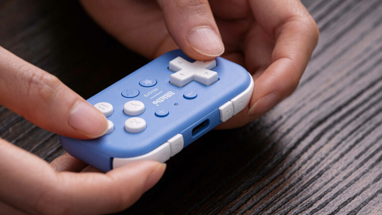 8BitDo Micro Bluetooth gamepad for Switch and Android is ultra-portable and has 16 buttons