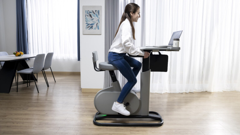 Acer eKinekt BD 3: Suatainable Bike Desk for Work, Exercise & Electricity Generation on Gadget Flow