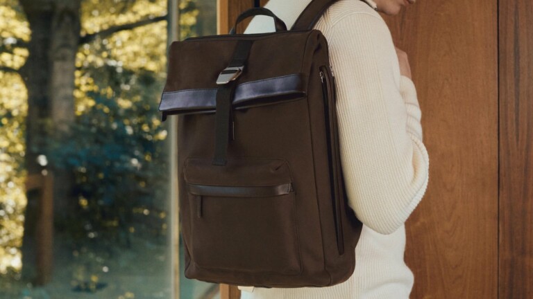 Carl Friedrik City-hopper backpack is tailored for commuters and metropolitan travel