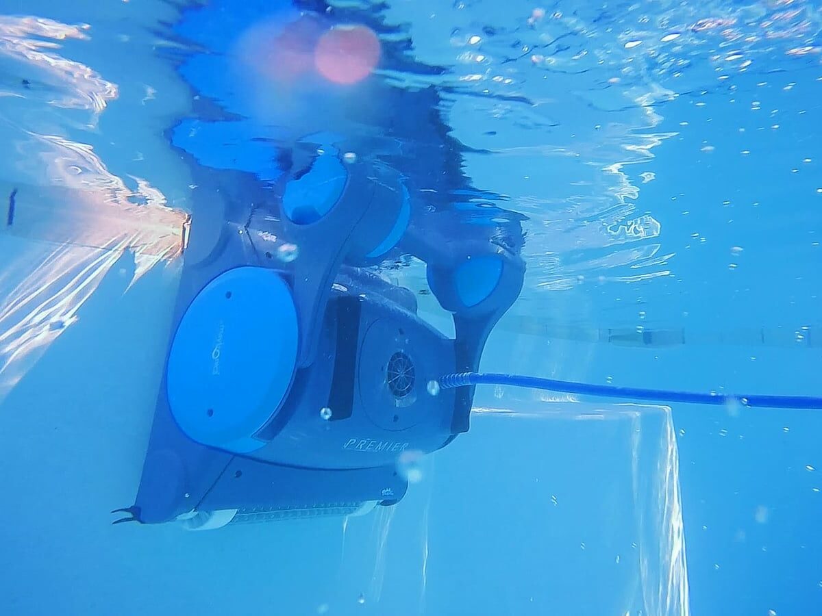 Dophin Premier: 2024 Model Robotic Pool Cleaner for In-ground Pools on Gadget Flow