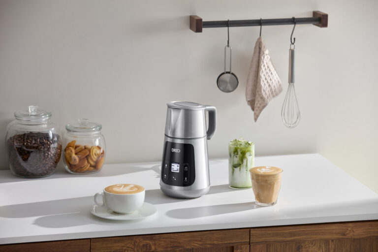 DREO BaristaMaker: The Ultimate Automatic Frother that Makes Cafe-Quality Foam with One Touch on Gadget Flow