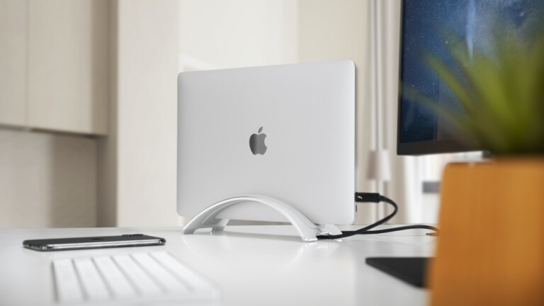 Twelve South BookArc Space-Saving Home-Office Friendly MacBook Vertical Stand on Gadget Flow